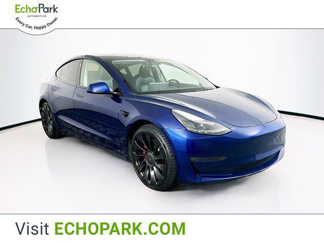 used 2022 Tesla Model 3 car, priced at $28,299