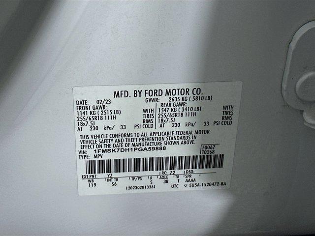 used 2023 Ford Explorer car, priced at $27,597