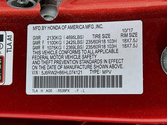 used 2017 Honda CR-V car, priced at $20,599