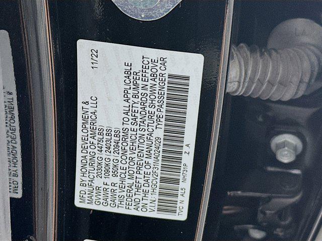 used 2022 Honda Accord car, priced at $28,997