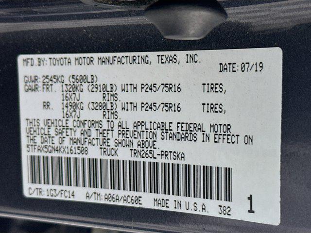 used 2019 Toyota Tacoma car, priced at $24,299