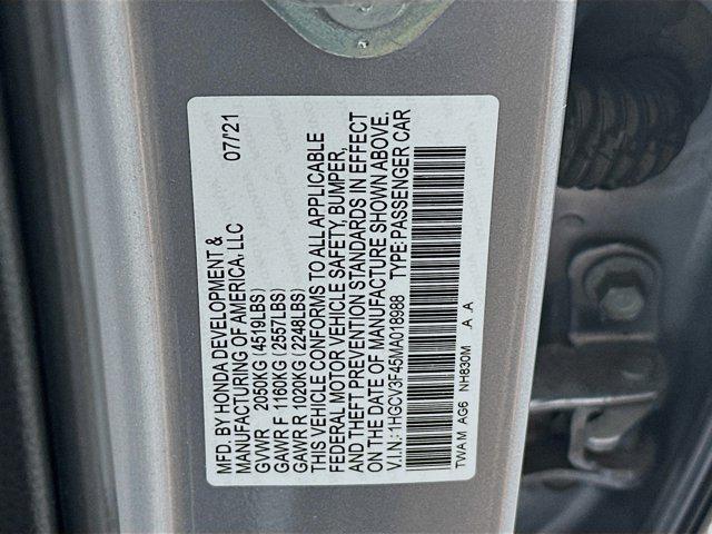 used 2021 Honda Accord Hybrid car, priced at $23,997