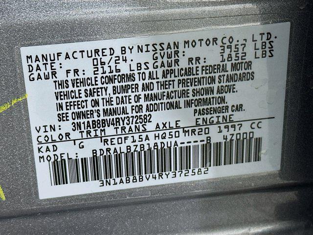 used 2024 Nissan Sentra car, priced at $15,697