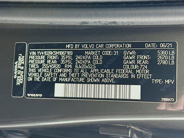 used 2021 Volvo XC60 car, priced at $26,997