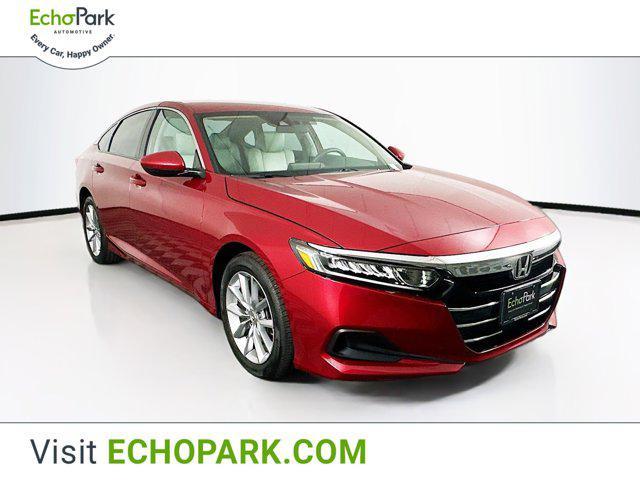 used 2021 Honda Accord car, priced at $20,997