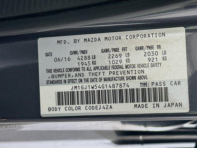 used 2016 Mazda Mazda6 car, priced at $15,399