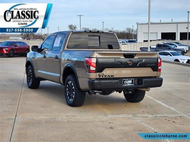 used 2021 Nissan Titan car, priced at $23,600