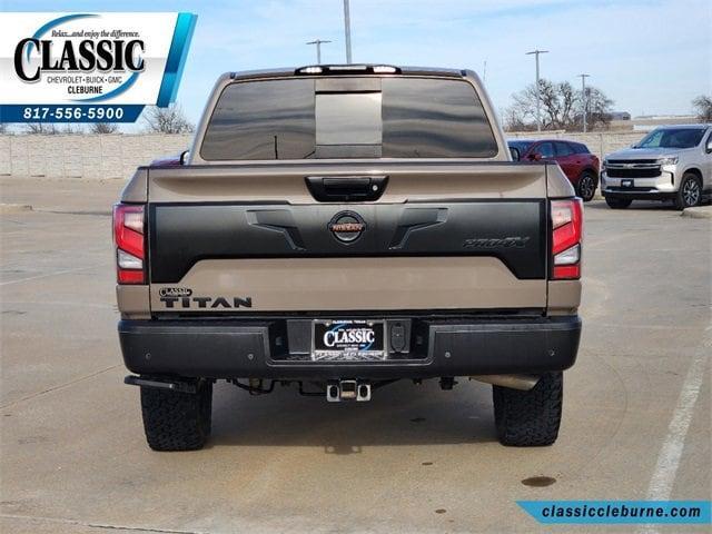 used 2021 Nissan Titan car, priced at $23,600