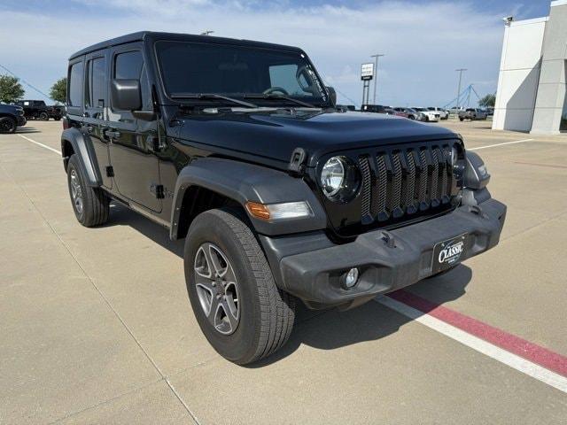 used 2023 Jeep Wrangler car, priced at $34,500