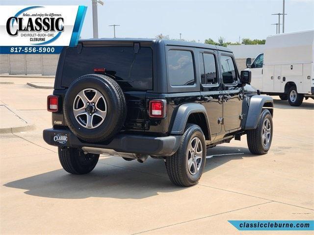 used 2023 Jeep Wrangler car, priced at $29,700