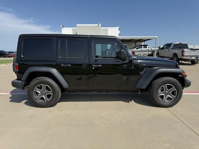 used 2023 Jeep Wrangler car, priced at $34,500