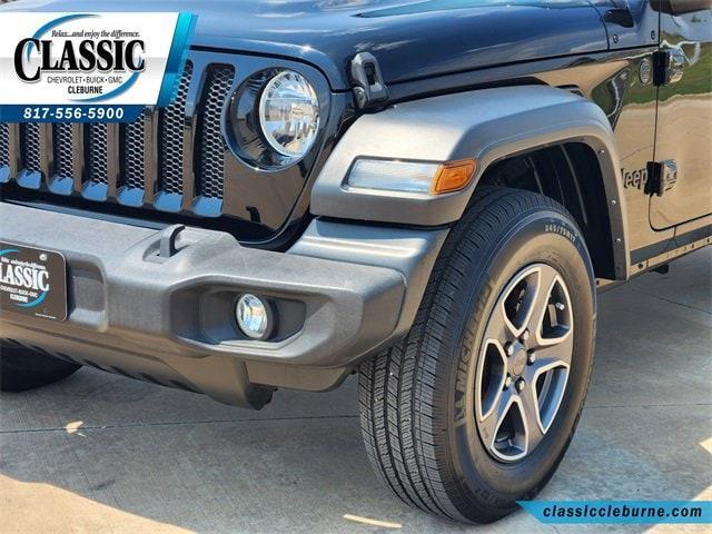 used 2023 Jeep Wrangler car, priced at $29,700