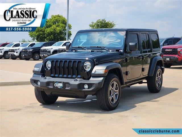 used 2023 Jeep Wrangler car, priced at $29,700