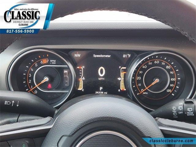 used 2023 Jeep Wrangler car, priced at $29,700