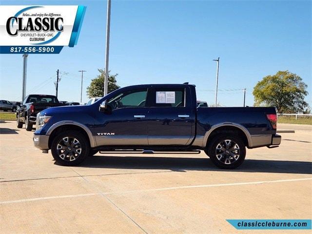 used 2023 Nissan Titan car, priced at $44,500