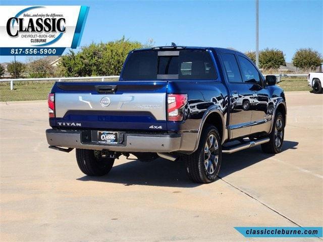 used 2023 Nissan Titan car, priced at $44,500