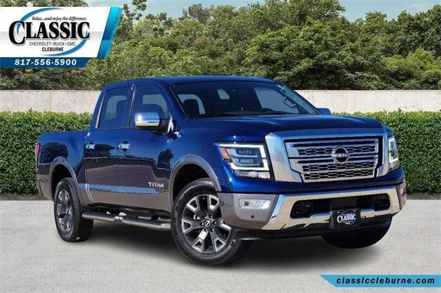 used 2023 Nissan Titan car, priced at $44,500