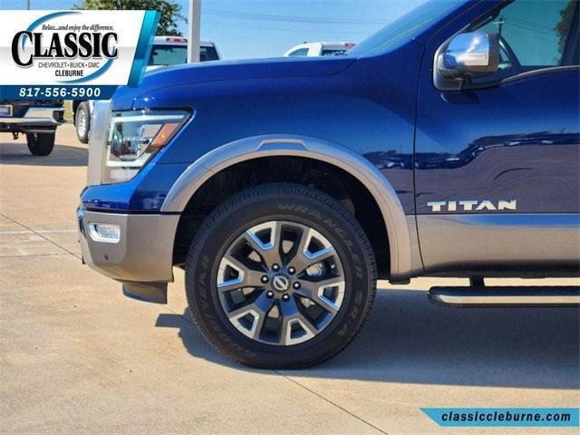 used 2023 Nissan Titan car, priced at $44,500