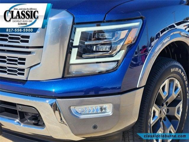 used 2023 Nissan Titan car, priced at $44,500