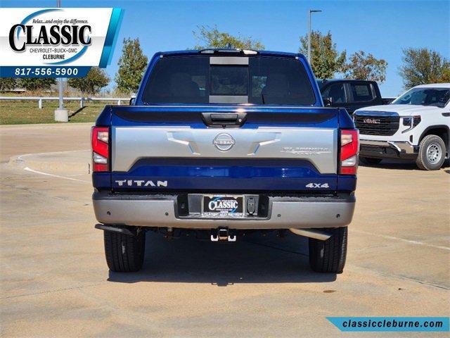 used 2023 Nissan Titan car, priced at $44,500