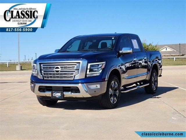 used 2023 Nissan Titan car, priced at $44,500