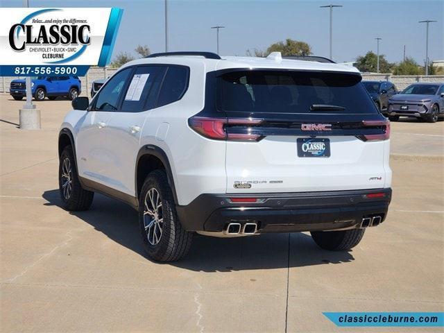 used 2024 GMC Acadia car, priced at $44,300