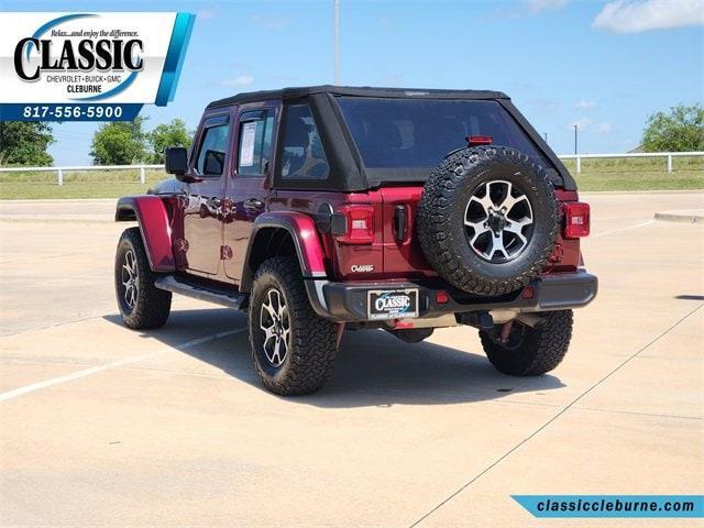 used 2021 Jeep Wrangler Unlimited car, priced at $33,500