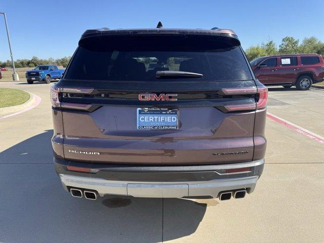 used 2025 GMC Acadia car, priced at $32,500