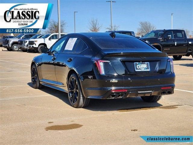 used 2023 Cadillac CT5-V car, priced at $51,000