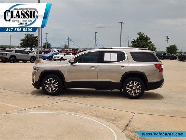 used 2022 GMC Acadia car, priced at $25,500