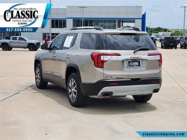used 2022 GMC Acadia car, priced at $25,500