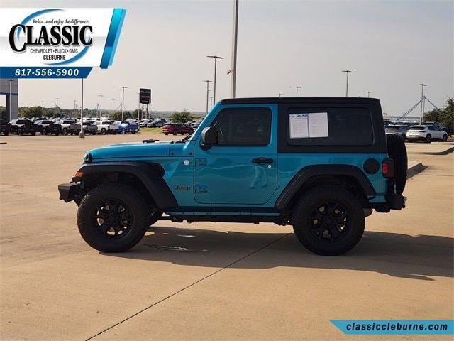 used 2020 Jeep Wrangler car, priced at $22,900