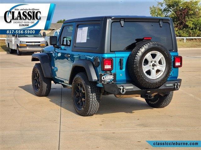 used 2020 Jeep Wrangler car, priced at $22,900