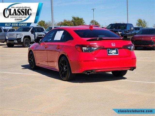 used 2022 Honda Civic Si car, priced at $26,900