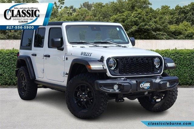 used 2024 Jeep Wrangler car, priced at $38,900