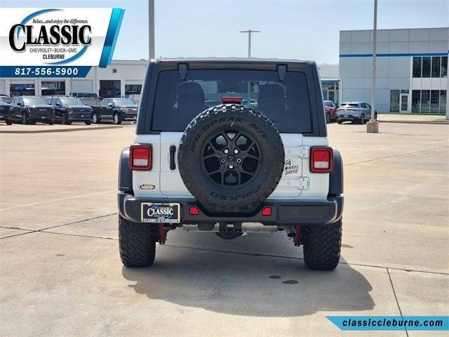used 2024 Jeep Wrangler car, priced at $37,900