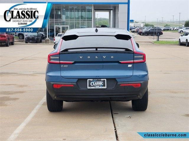 used 2022 Volvo C40 Recharge Pure Electric car, priced at $29,900