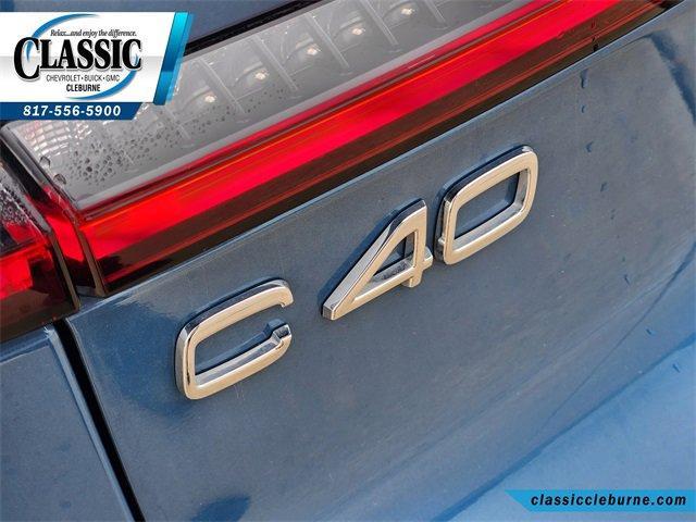 used 2022 Volvo C40 Recharge Pure Electric car, priced at $29,900