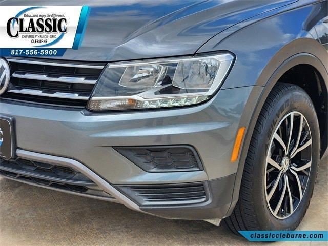used 2021 Volkswagen Tiguan car, priced at $18,900