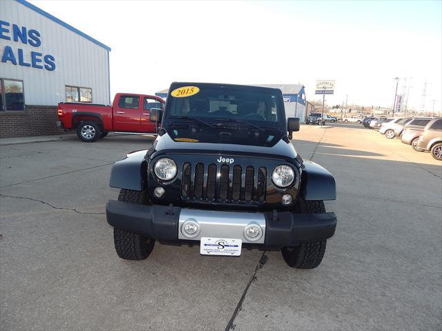 used 2015 Jeep Wrangler Unlimited car, priced at $25,995