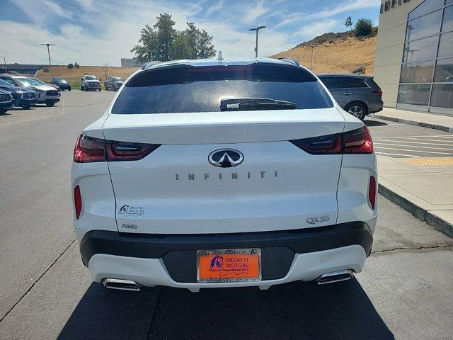 new 2025 INFINITI QX55 car, priced at $56,171