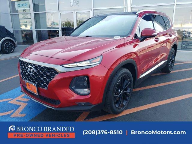 used 2020 Hyundai Santa Fe car, priced at $21,998
