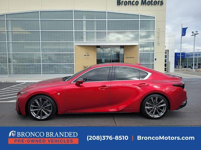 used 2021 Lexus IS 350 car, priced at $41,689