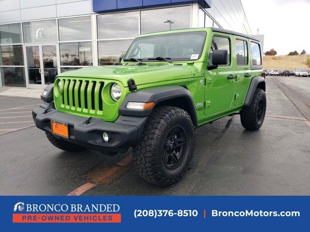 used 2018 Jeep Wrangler Unlimited car, priced at $26,998