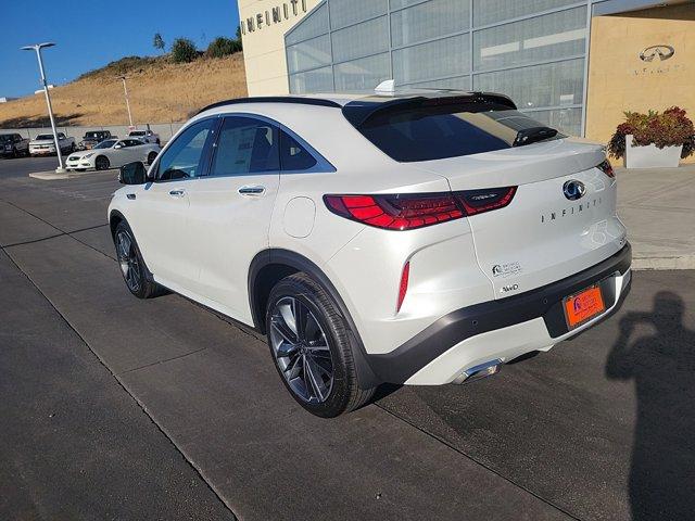 new 2025 INFINITI QX55 car, priced at $56,171