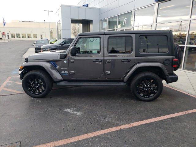 used 2022 Jeep Wrangler Unlimited 4xe car, priced at $38,556