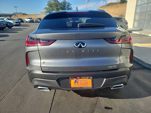 new 2025 INFINITI QX55 car, priced at $52,175