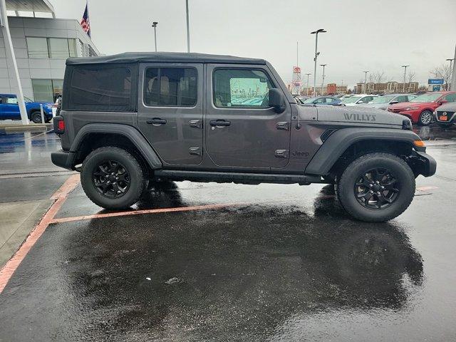 used 2021 Jeep Wrangler car, priced at $31,897