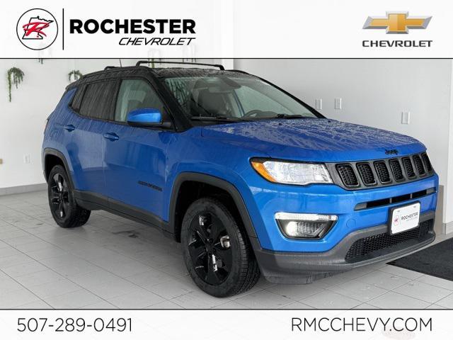 used 2021 Jeep Compass car, priced at $20,695