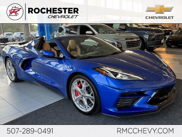 used 2022 Chevrolet Corvette car, priced at $76,999